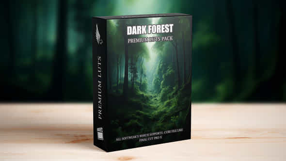 Hollywood Nature Outdoor Cinematic Dark Green Moody Forest Travel Vlog Luts Pack - VideoHive 49914257