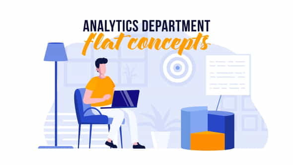 Analytics department - Flat Concept - VideoHive 31441030