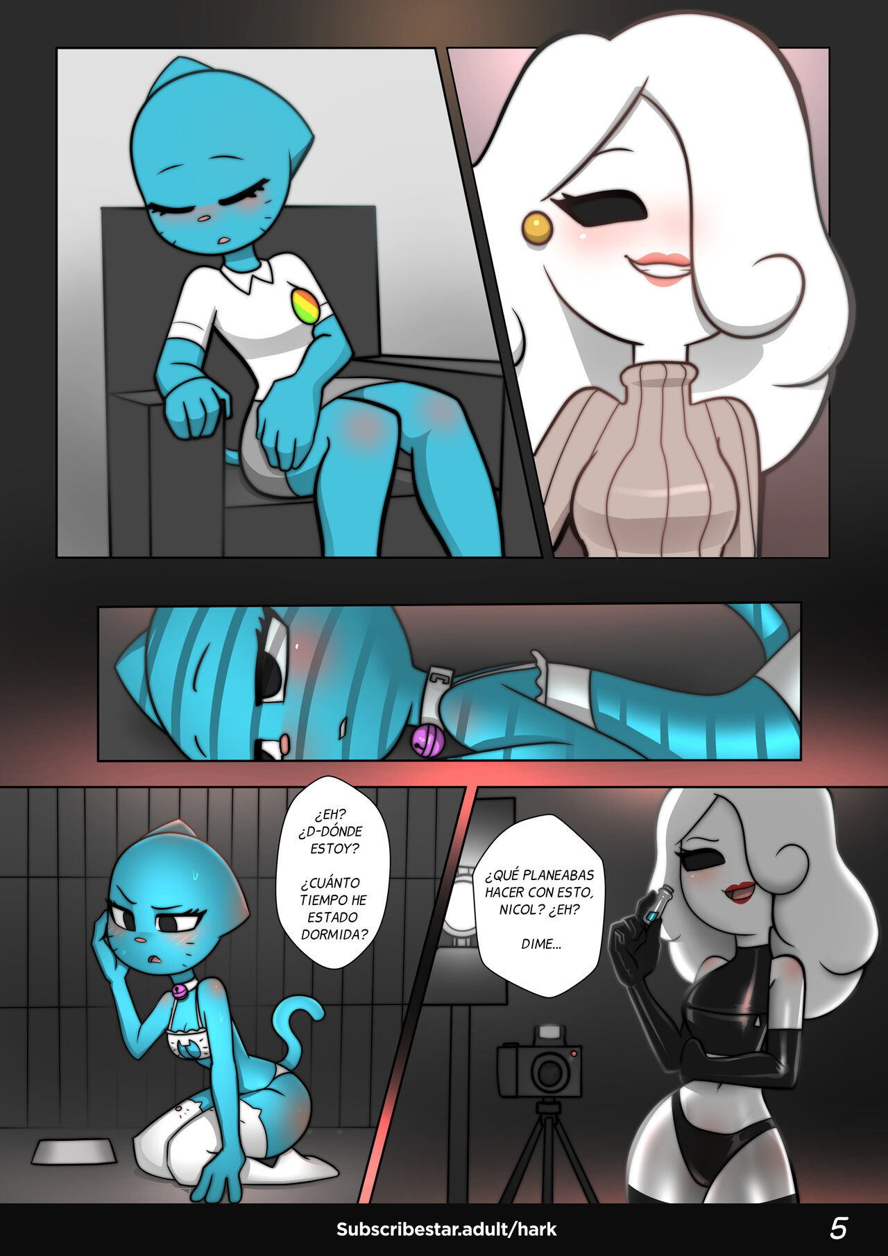 [Hark Art] The Amazing Surprise 2 (The Amazing World of Gumball) (Ongoing) [Spanish] [Kamus2001]