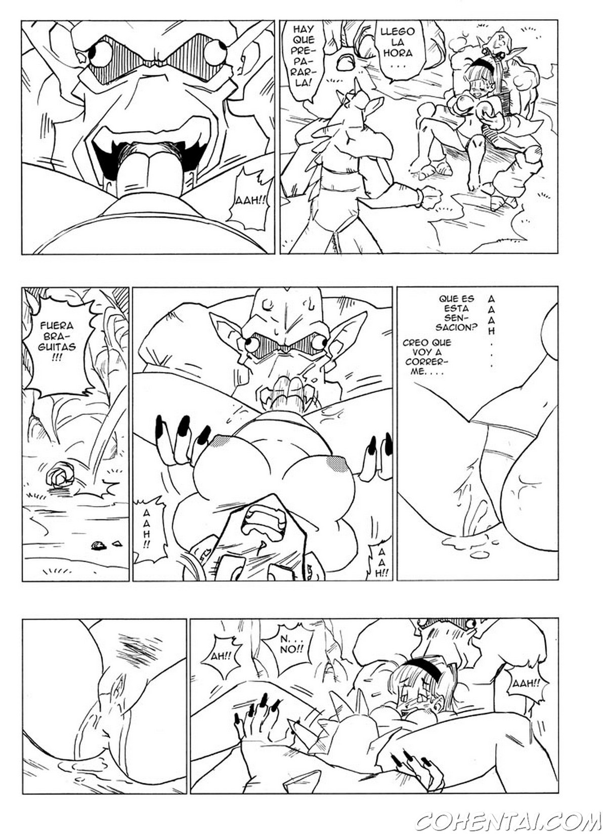 Fake Namekians (Dragon Ball Z) xxx comics manga porno doujin hentai español sexo 