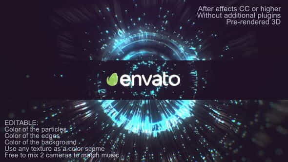 Crystall Particle Logo Reveal - VideoHive 28806397