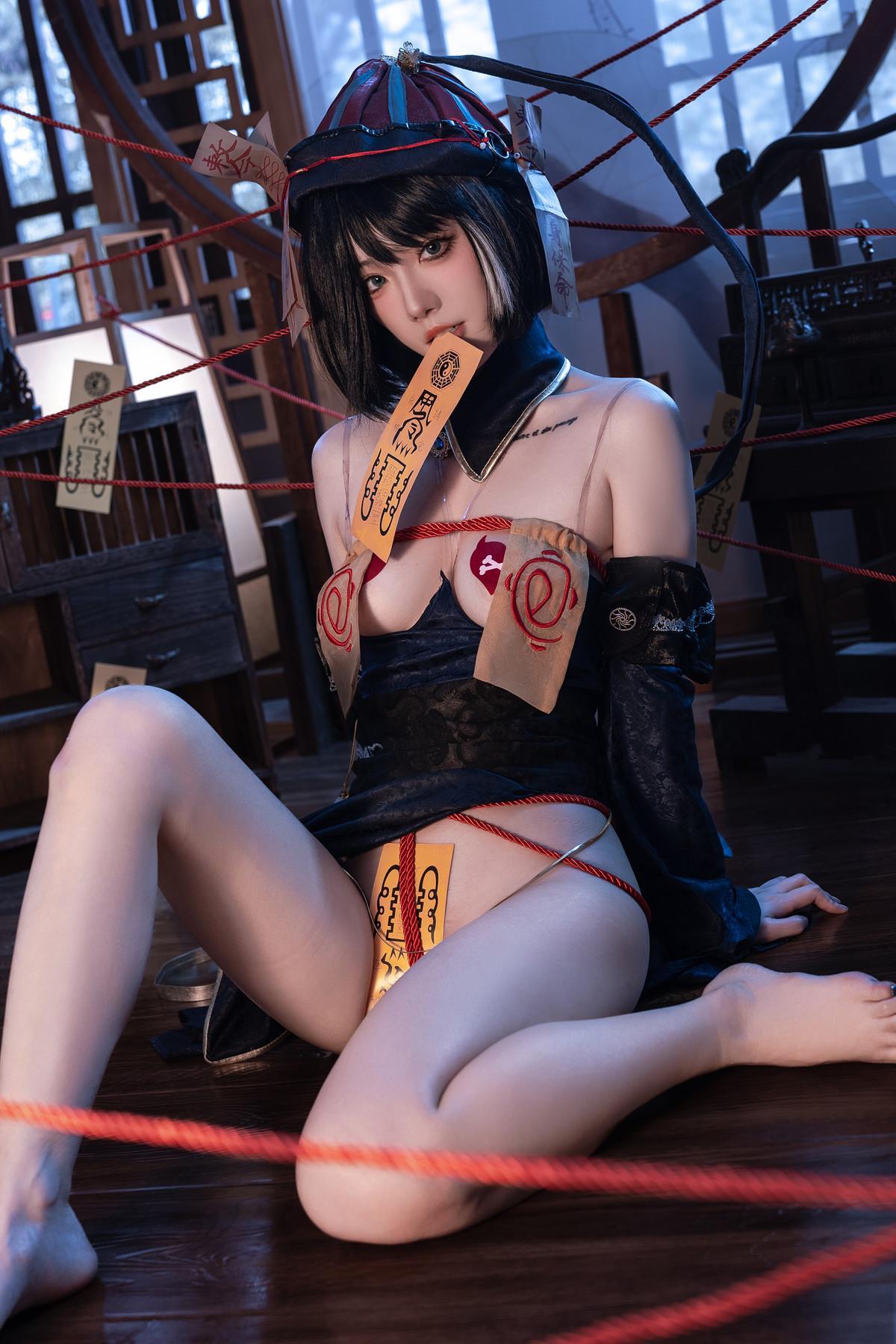 Cosplay 桃良阿宅 华甲小僵尸(53)