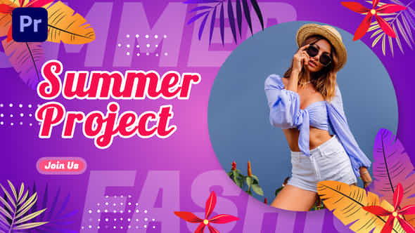 Summer Fashion Promo - VideoHive 46249085