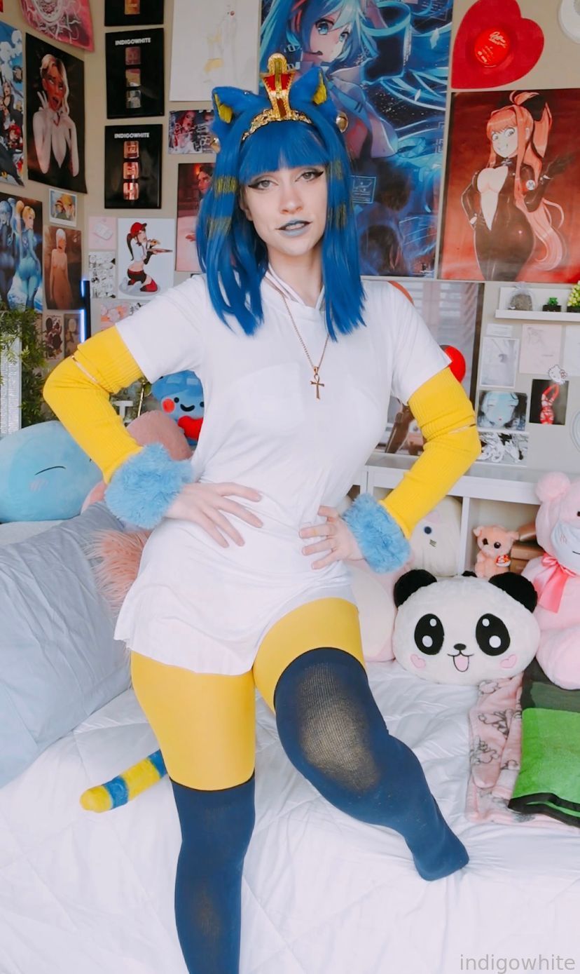 Indigo White - Ankha