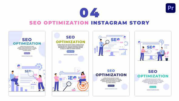 SEO Optimization Flat - VideoHive 47464591