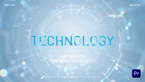 High Technology Logo Opener - VideoHive 51789044