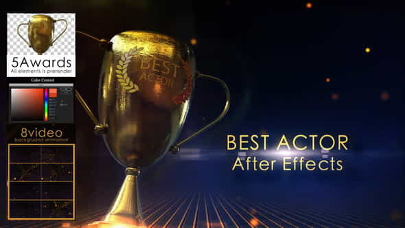 Golden Award Element - VideoHive 23029668