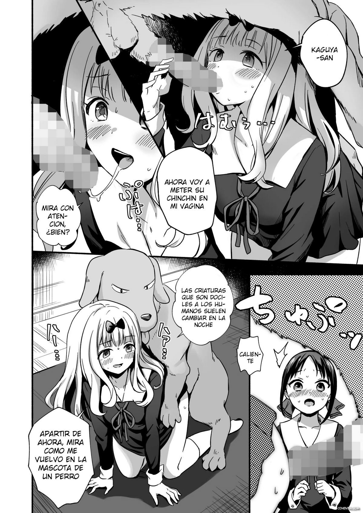 Kaguya-san Ni Pas No Seishori wo Tetsudatte itadakimashita (Kaguya-sama wa Kokurasetai) xxx comics manga porno doujin hentai español sexo 