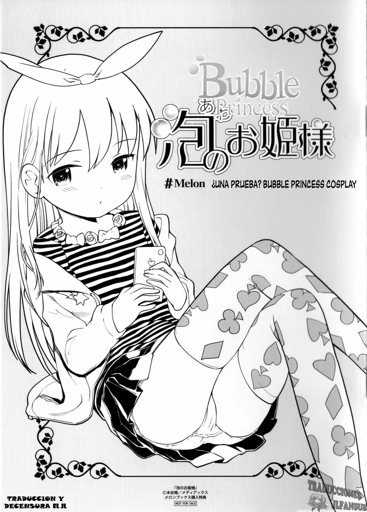 Bubbles Princess - Melonbooks Booklet - 1