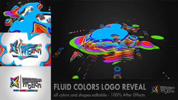 Fluid Colors Logo Reveal - VideoHive 5151210