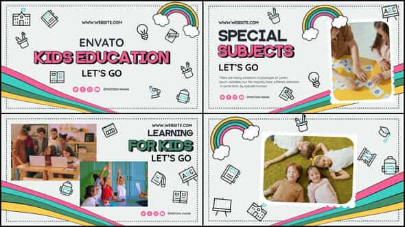 Kids Education Promo - VideoHive 39797911