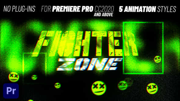 5 Grunge Title - VideoHive 38703362