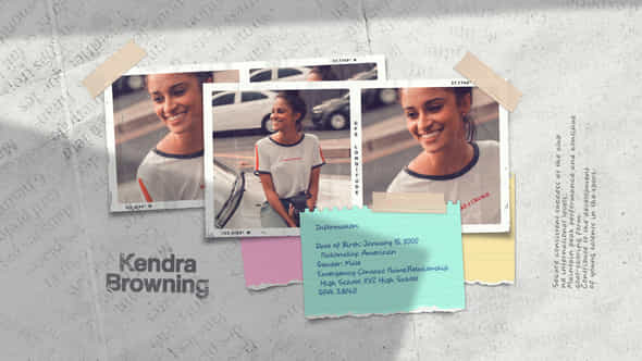 Photo Profile Intro - VideoHive 50998463