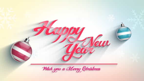 Happy New Year - VideoHive 18782374