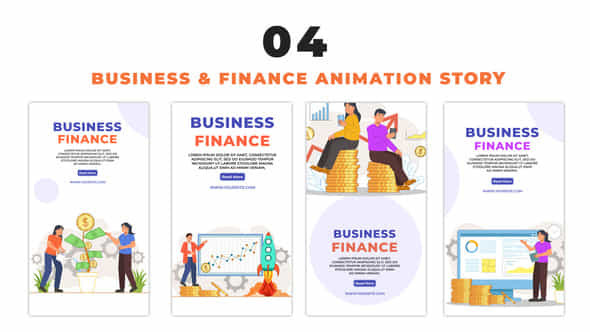 Business and Finance - VideoHive 48660609