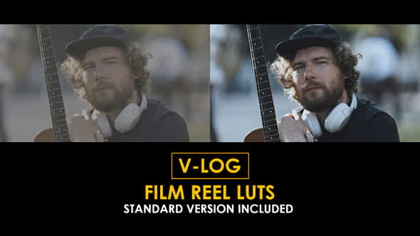 Vlog Film Reel And Standard Luts - VideoHive 51297849