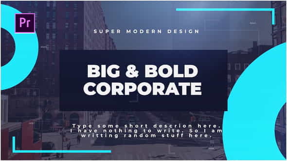 BigBold Corporate - VideoHive 23456438