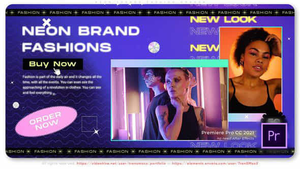 Neon Trends Fashion - VideoHive 39197903