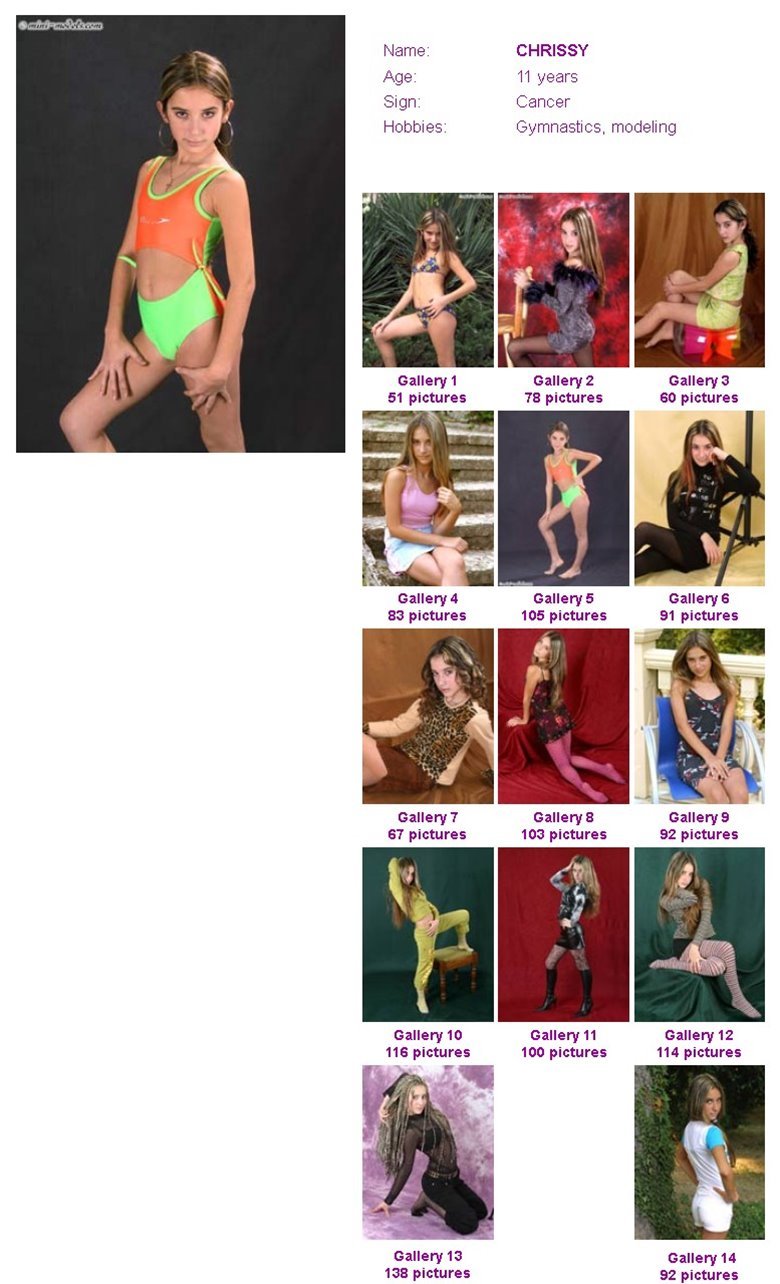 Mini-Models – Crissy Model (sets 01-13)