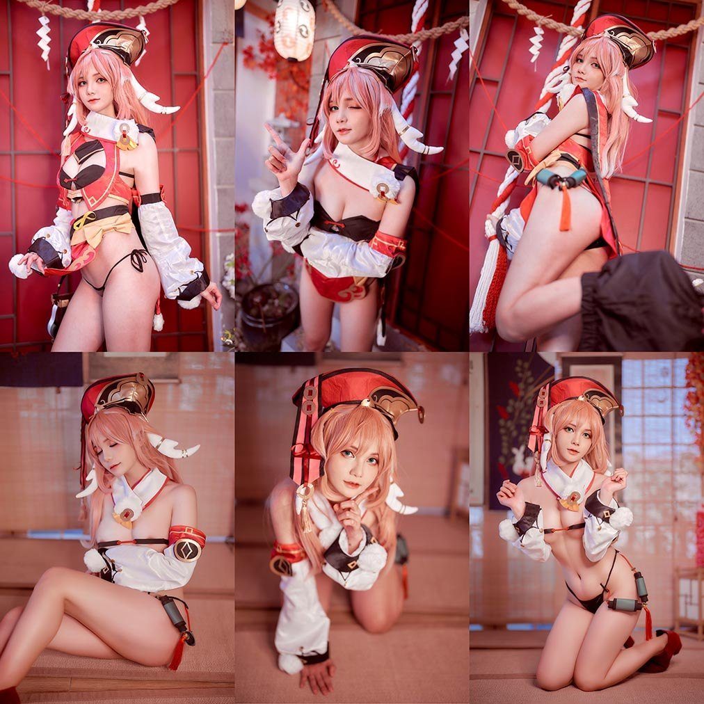 [Cosplay] Joyce Lin2x – Yanfei (Genshin Impact)