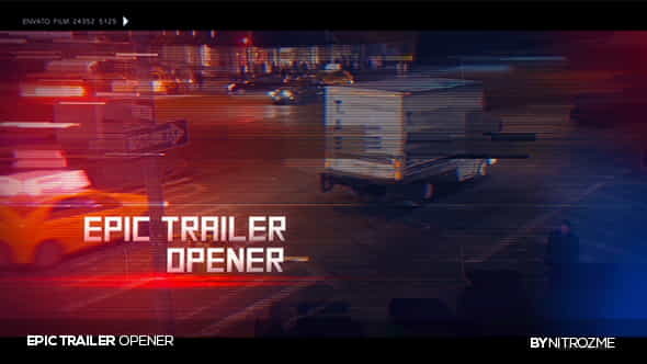 Epic Trailer Opener - VideoHive 20305544