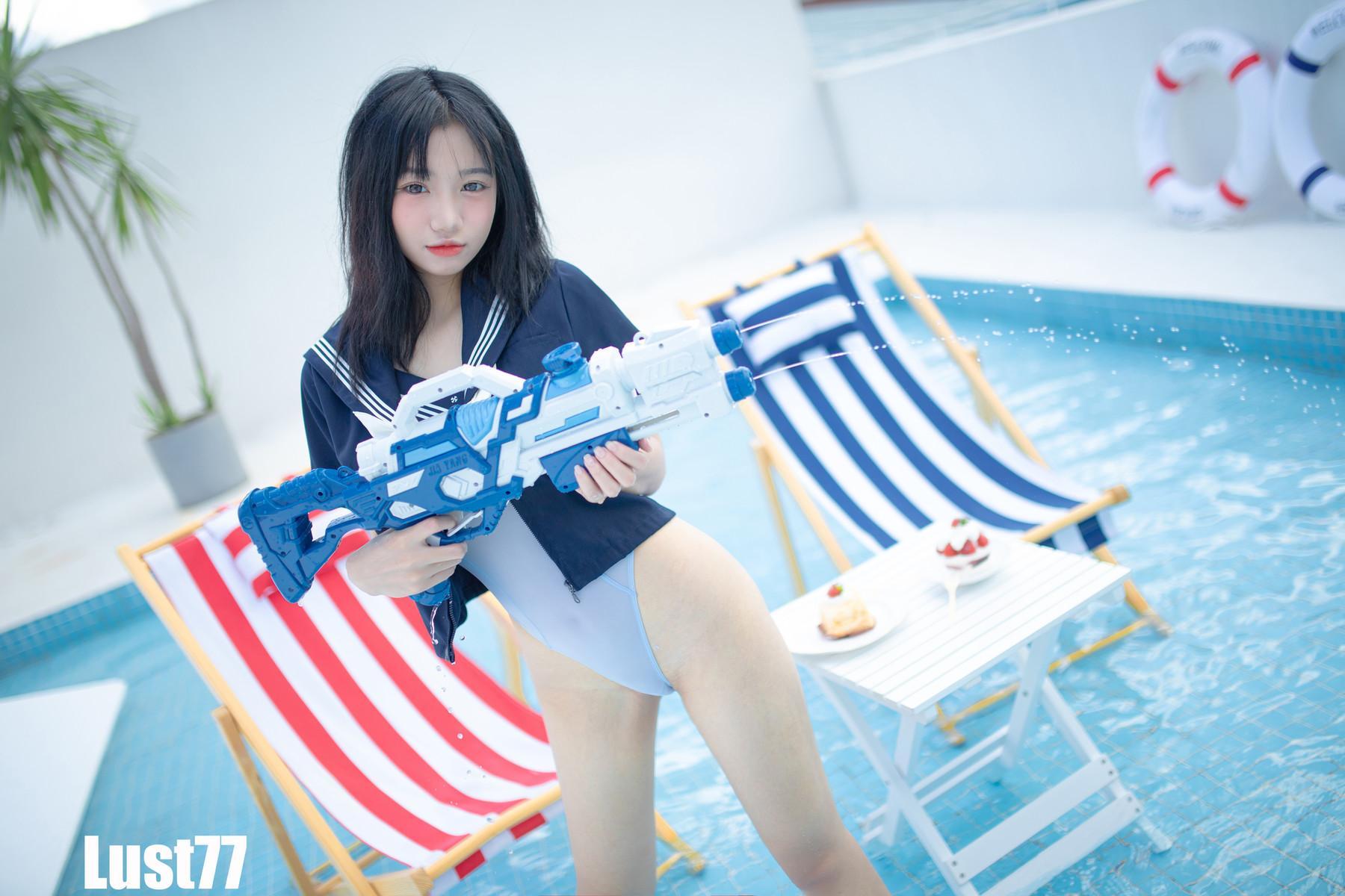 Cosplay 柒柒要乖哦 清凉夏日(17)