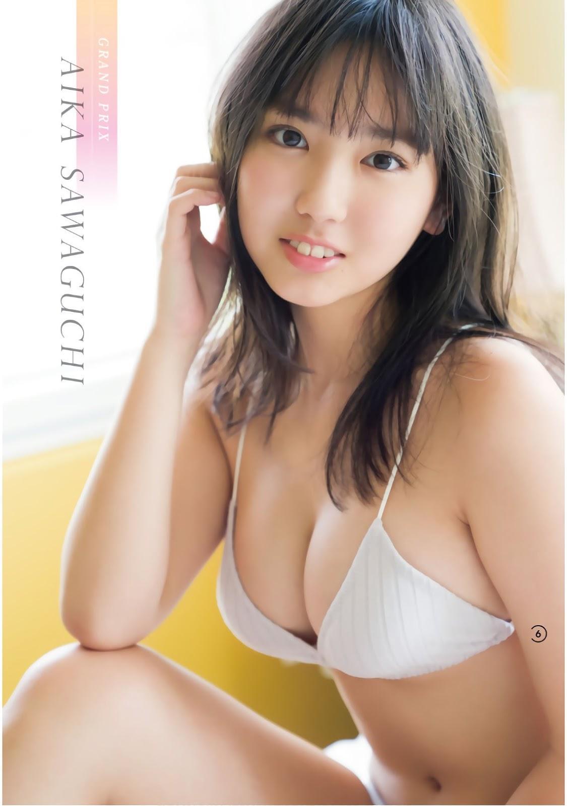 Aika Sawaguchi 沢口愛華, Yurino Okada 岡田佑里乃, Shonen Magazine 2019 No.11 (少年マガジン 2019年11号)(7)