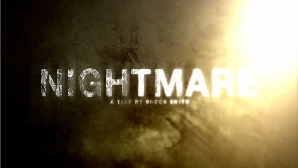 Nightmare HD Trailer - VideoHive 108037