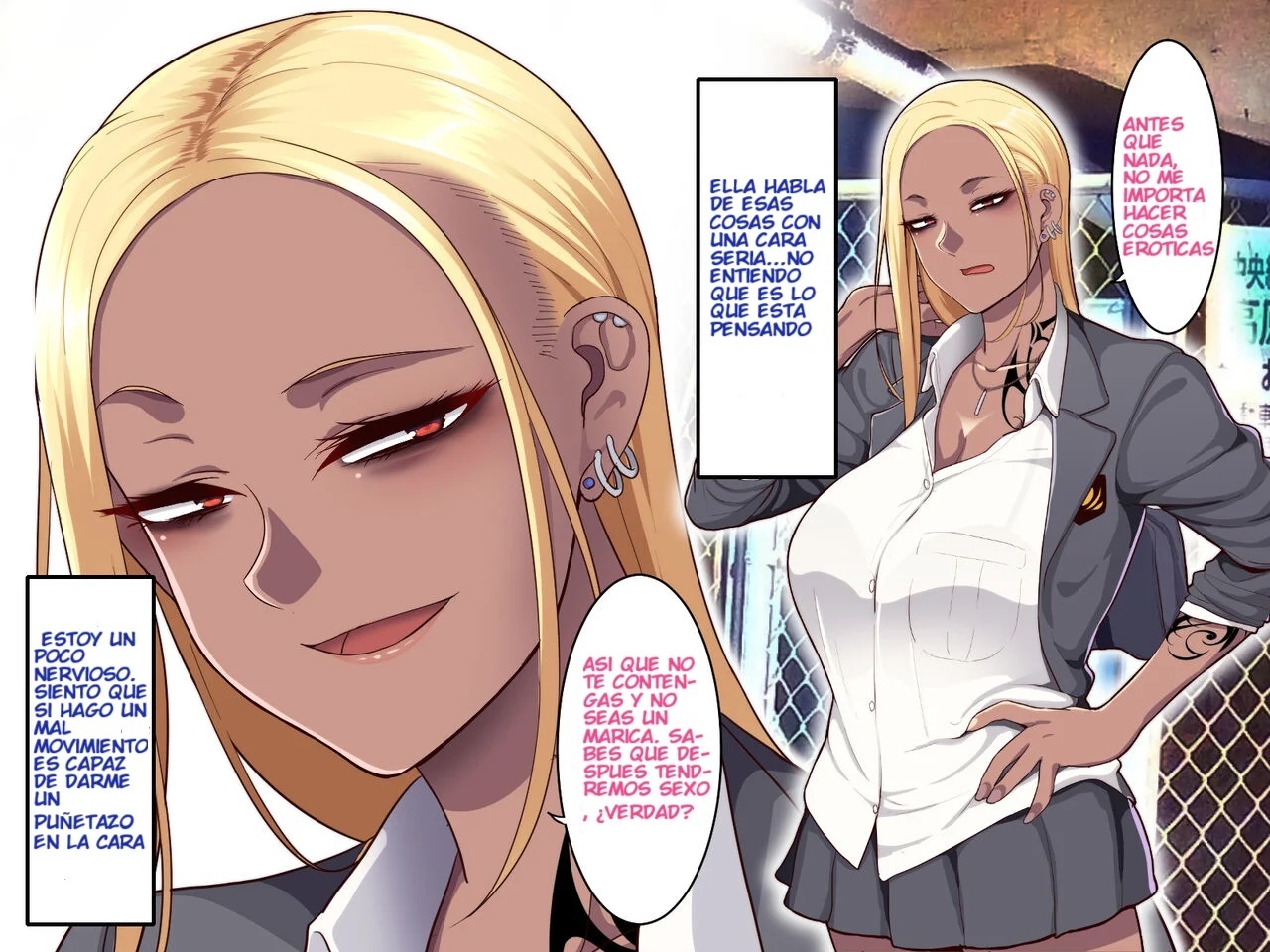 Journal Kuro Gyaru Delinquent Okigawa Chapter 1 pt1 - 10