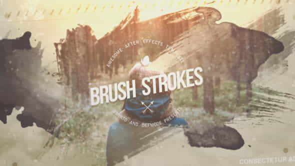 Brush Strokes Inspire Slideshow - VideoHive 13888326