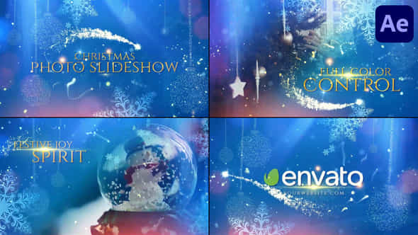 Christmas Dream Photo Slideshow For After Effects - VideoHive 49130693