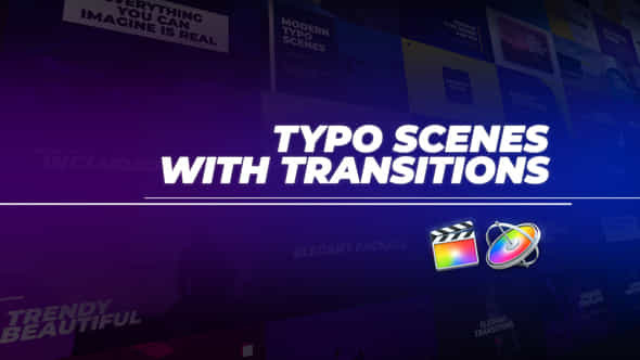 Typo Scenes - VideoHive 28972617