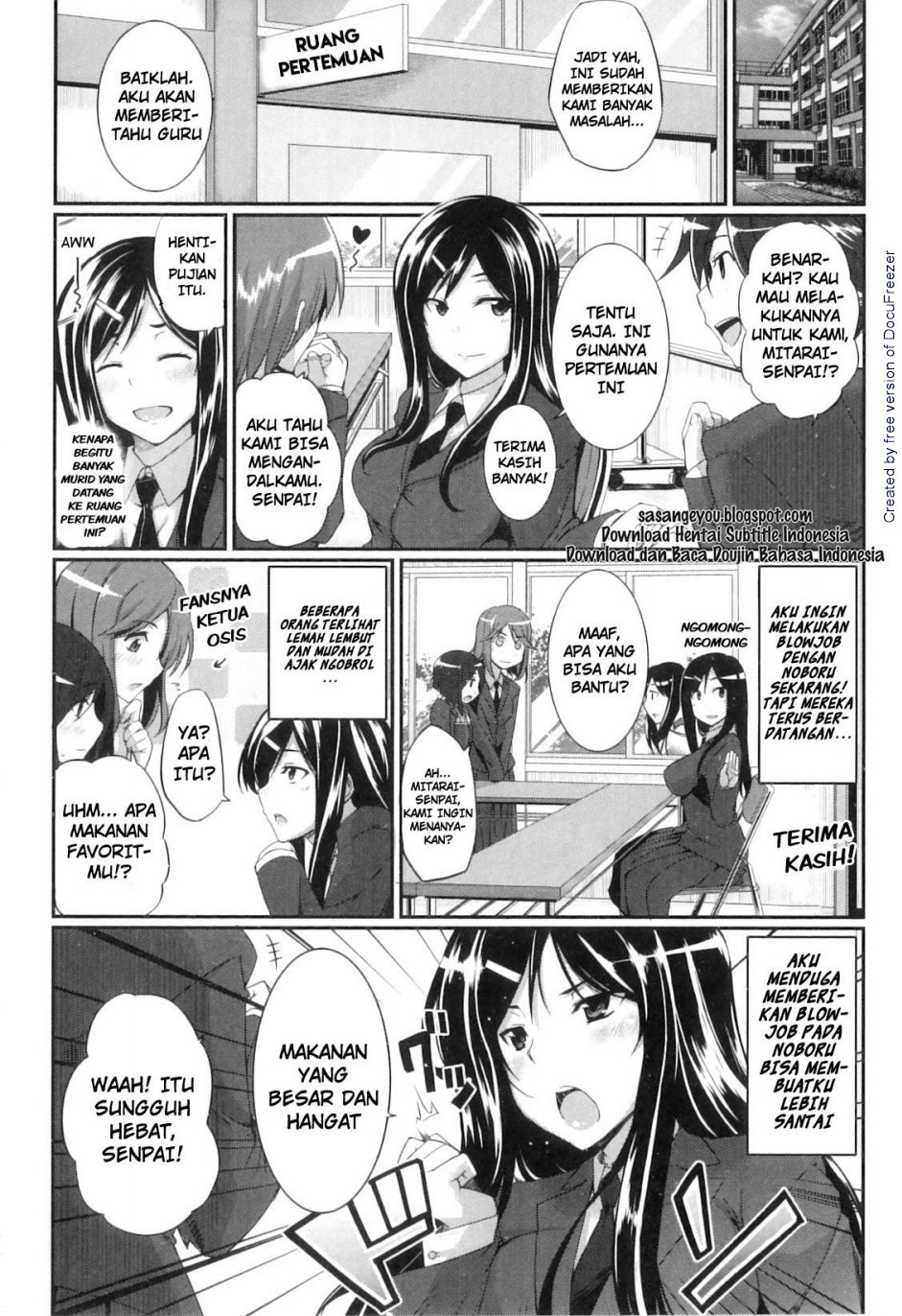 Fella Pure Mitarai-san Chi no Jijou Chapter 3 Bahasa Indonesia.