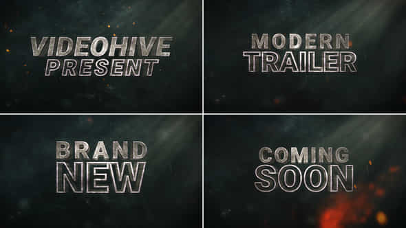 Powerful Action TrailerCinematic - VideoHive 45757557