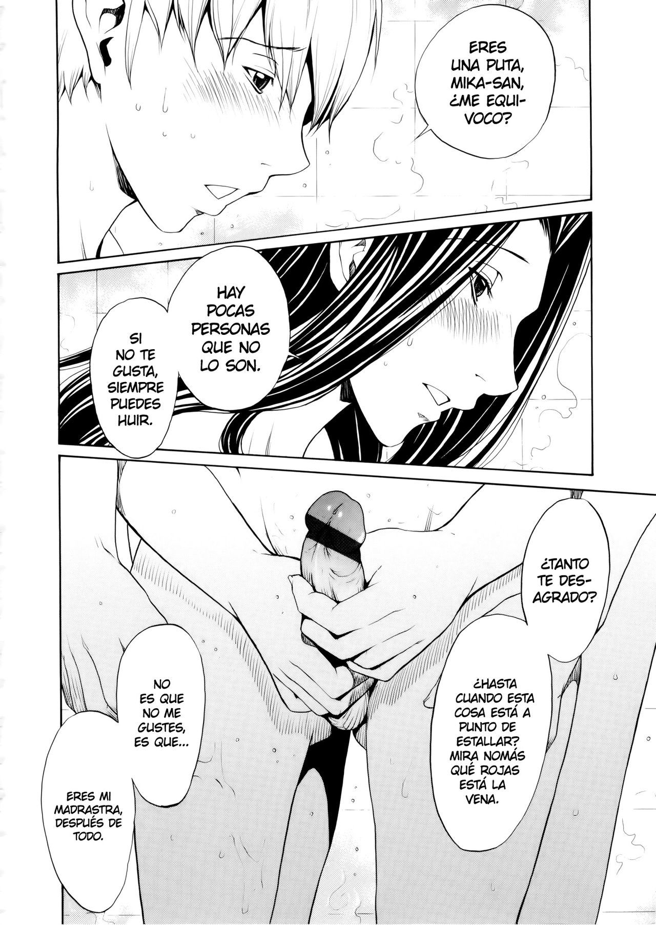 [OKAWARI] Bijin na Haha to Tsuyoki na Classmate Ch. 1-3  Hermosa Madrastra y Segura Compañera de Clases Ch. 1-3 [Spanish] [K.A. Works y Gokiburi]