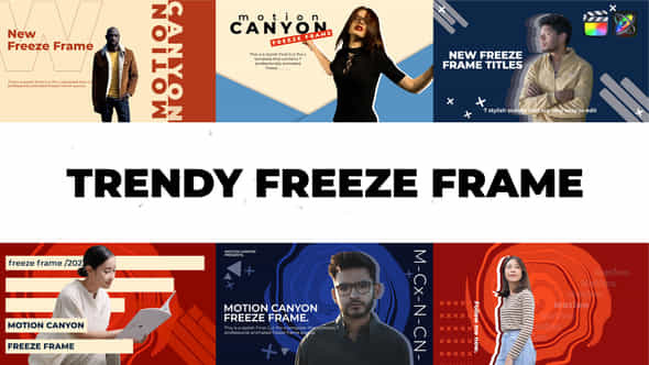 Trendy Freeze Frame. - VideoHive 43309561