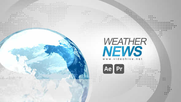 Broadcast Weather News - VideoHive 53873711