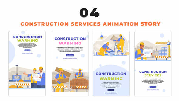 Construction Services Agency - VideoHive 48662375