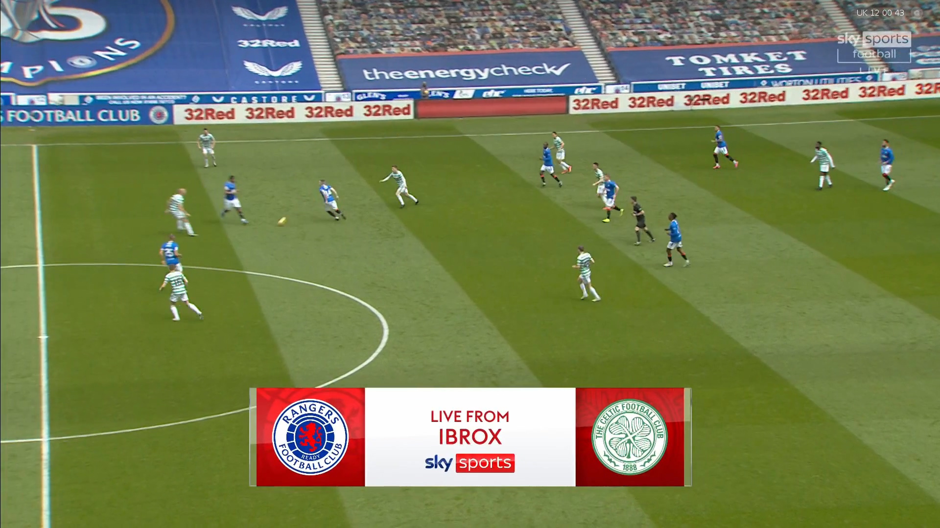 Scottish Premier League - Rangers vs Celtic - 02/05/2021