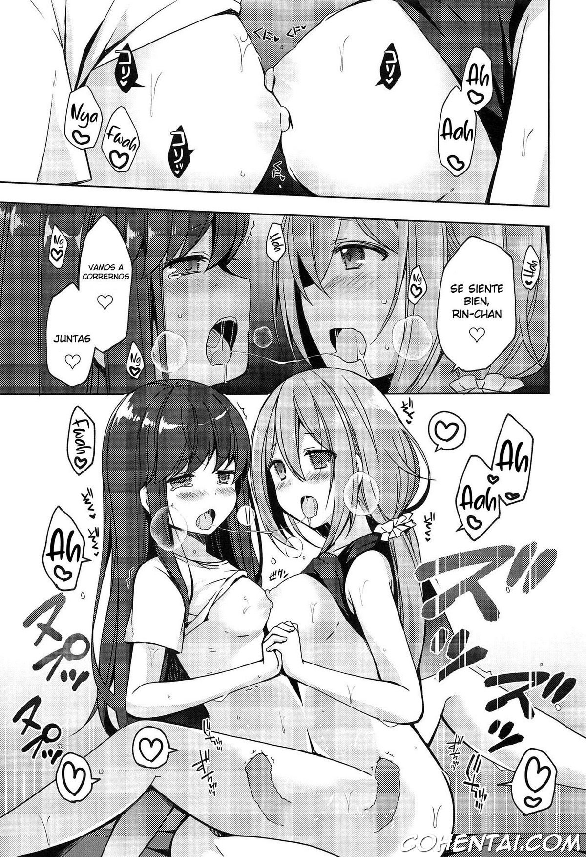 Rin to Nadeshiko ~Camp no Yoru wa Hen~ (Yuru Camp) xxx comics manga porno doujin hentai español sexo Nadeshiko Kagamihara Rin Shima Yuru Camp | Laid-Back Camp