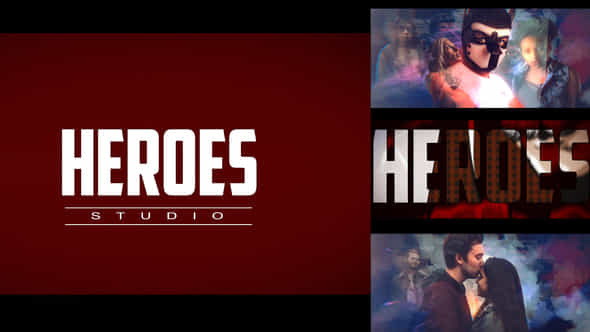 Heroes Logo Intro - VideoHive 38415652