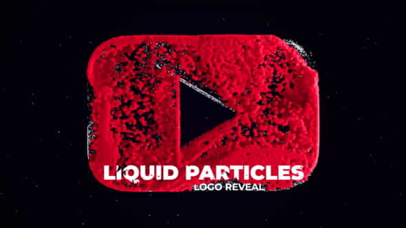 Youtube Liquid Particles Logo - VideoHive 38310736
