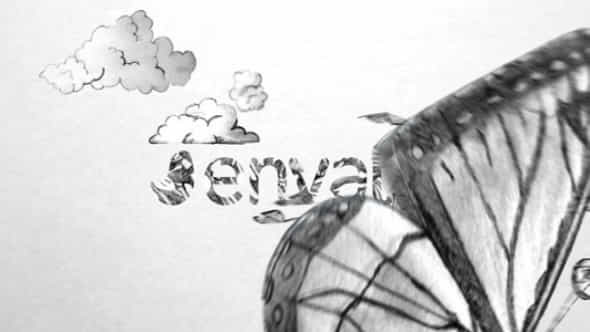 Inspirational Butterflies Reveal - VideoHive 19927509