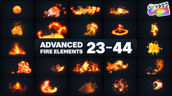 Advanced Fire Elements - VideoHive 46503154