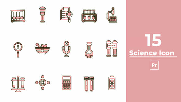 Science Icon - VideoHive 47450602
