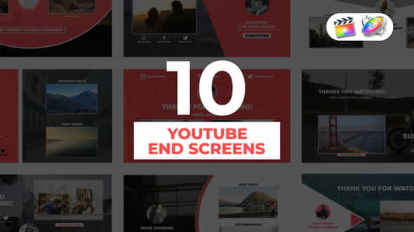 Youtube End Screens for Apple - VideoHive 33504433