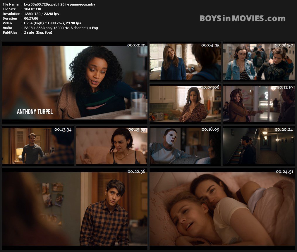 Love, Victor s03 (2022) | Boys in movies [BiM]