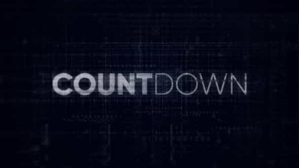 Countdown - Digital Opener - VideoHive 25418840