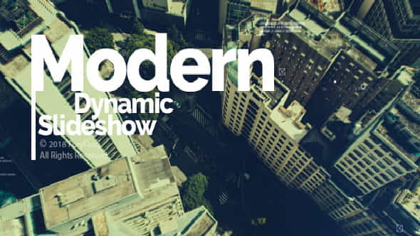 Modern Dynamic Slideshow - VideoHive 21033655