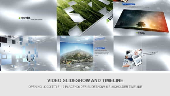 Simple Video Timeline and Slideshow - VideoHive 9596857
